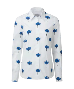 Norfolk Shirt - Cornflower Print