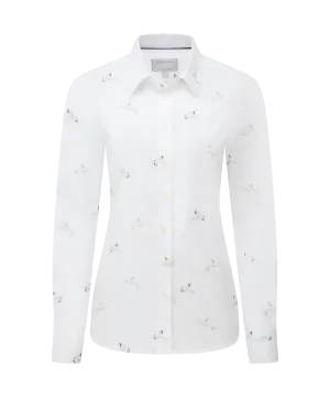 Norfolk Shirt - Ptarmigan Print