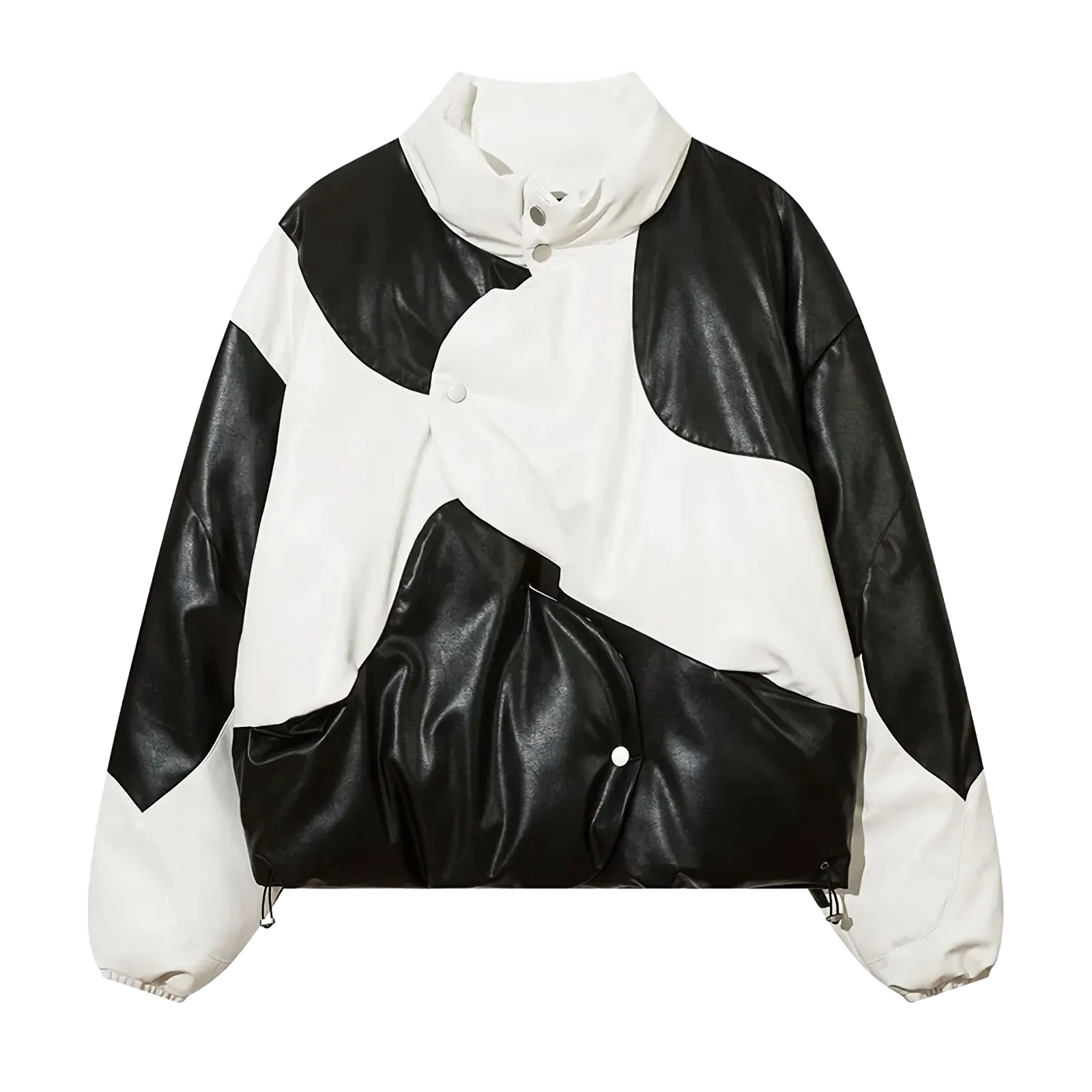 'Orca' Asymmetric Down Puffer Jacket