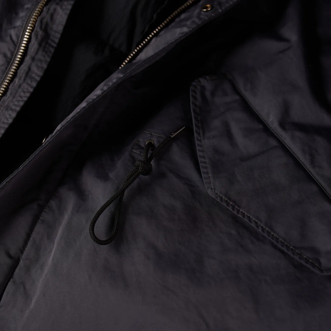 Outerwear Long Jacket In Micro Kei