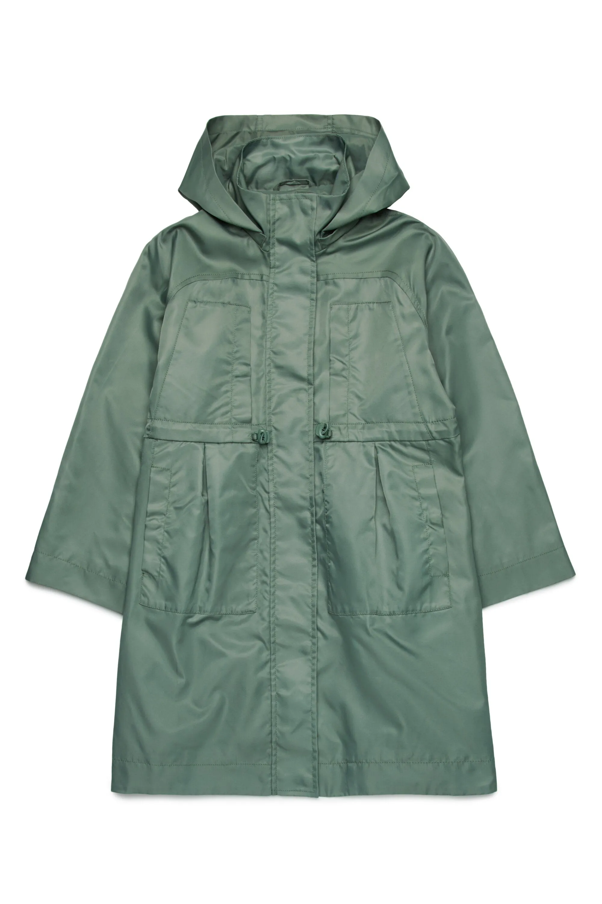 Parka with utility pockets