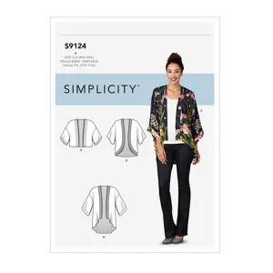 Pattern: Simplicity 9124 Kimono Jacket