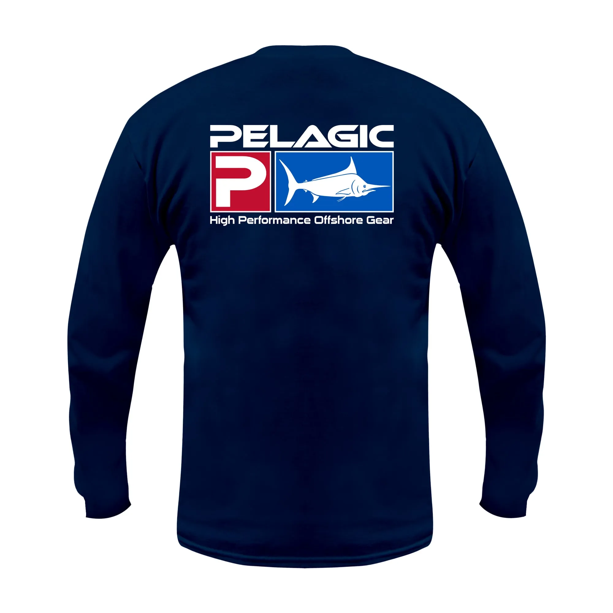 Pelagic deluxe logo LS shirt
