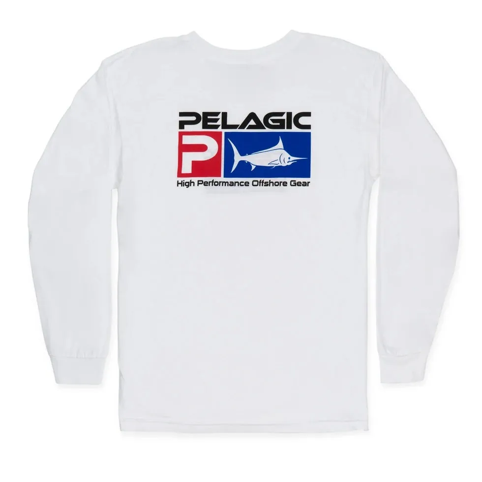 PELAGIC DELUXE LOGO TEE LS