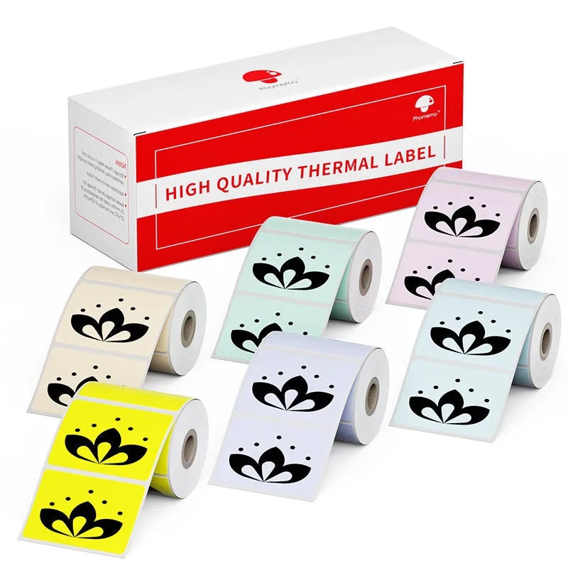 Phomemo 40×30mm Multi-Color Thermal Label for M110/M120/M150/M200/M220/M221