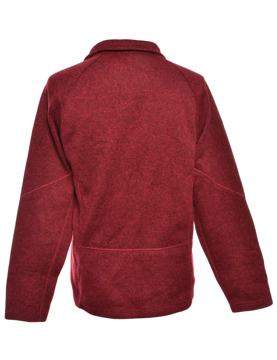 Plain Maroon Sweatshirt - S