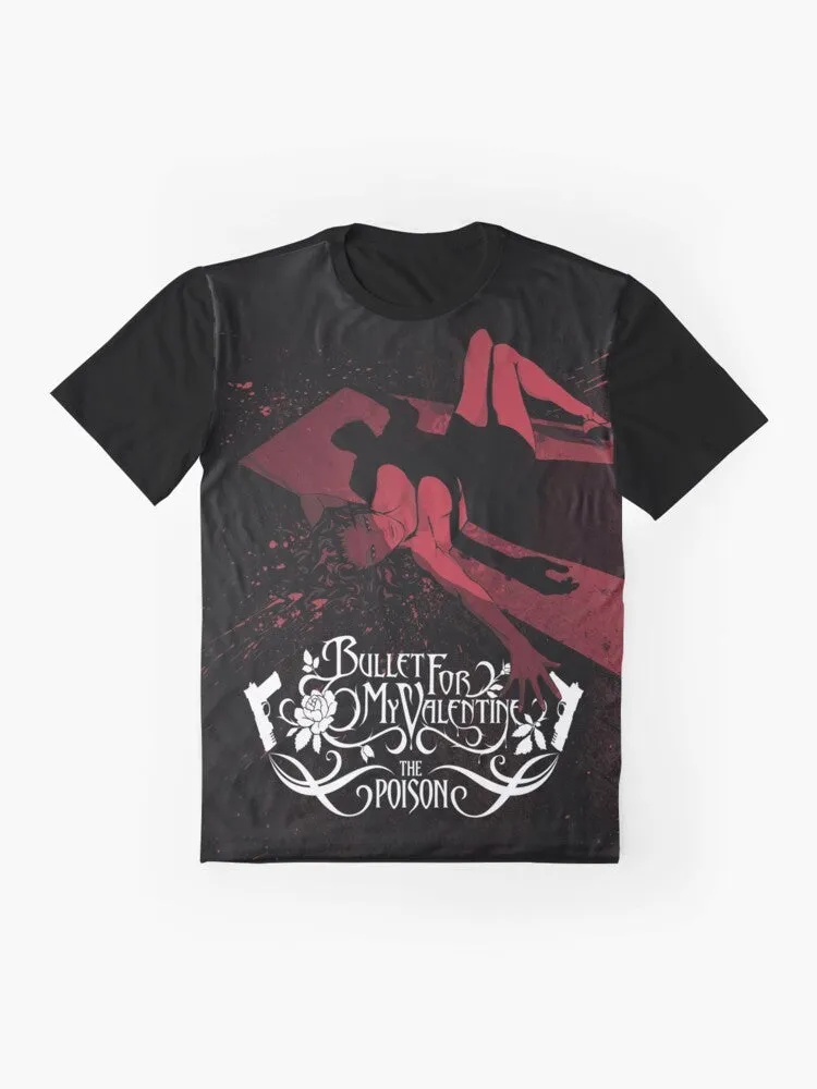 "Bullet for My Valentine Metalcore Graphic T-Shirt"