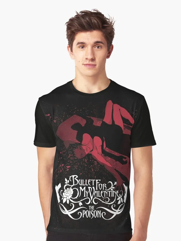 "Bullet for My Valentine Metalcore Graphic T-Shirt"