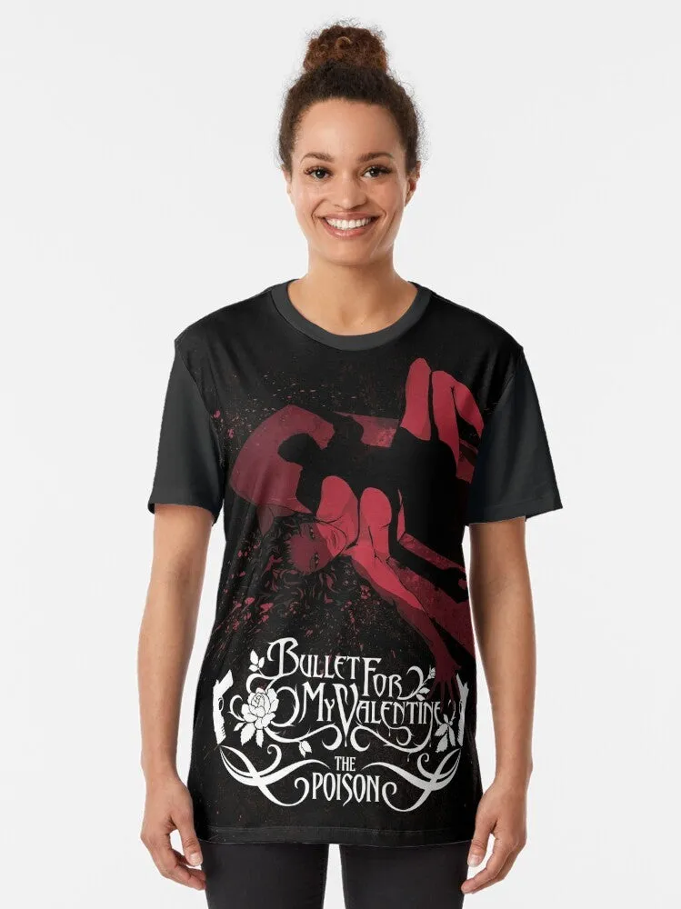 "Bullet for My Valentine Metalcore Graphic T-Shirt"