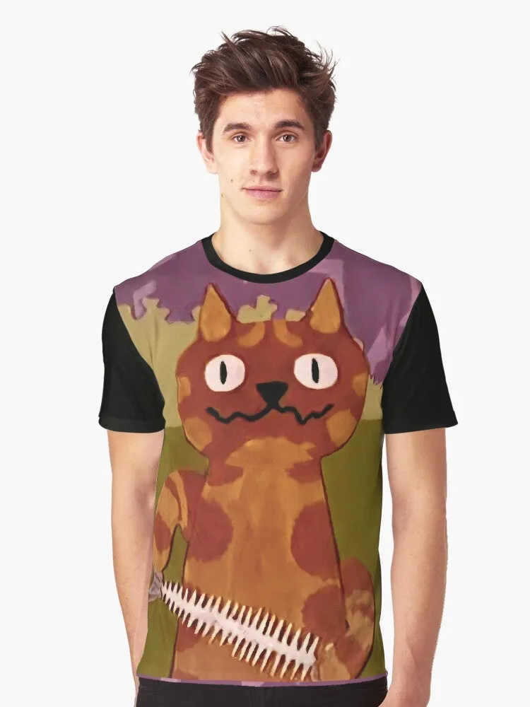 "Charley Says" 1970s Vintage Retro Graphic T-Shirt
