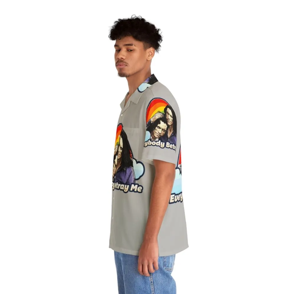 "Everybody Betray Me" Tommy Wiseau Hawaiian Shirt