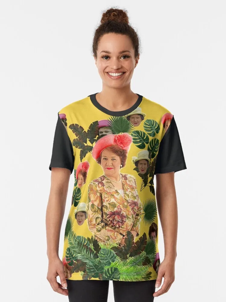 "Hyacinth's Bloomin' Graphic T-Shirt"