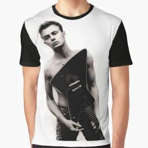 "Iconic '80s TV Show 'Neighbours' Graphic T-Shirt by Jason Donovan"