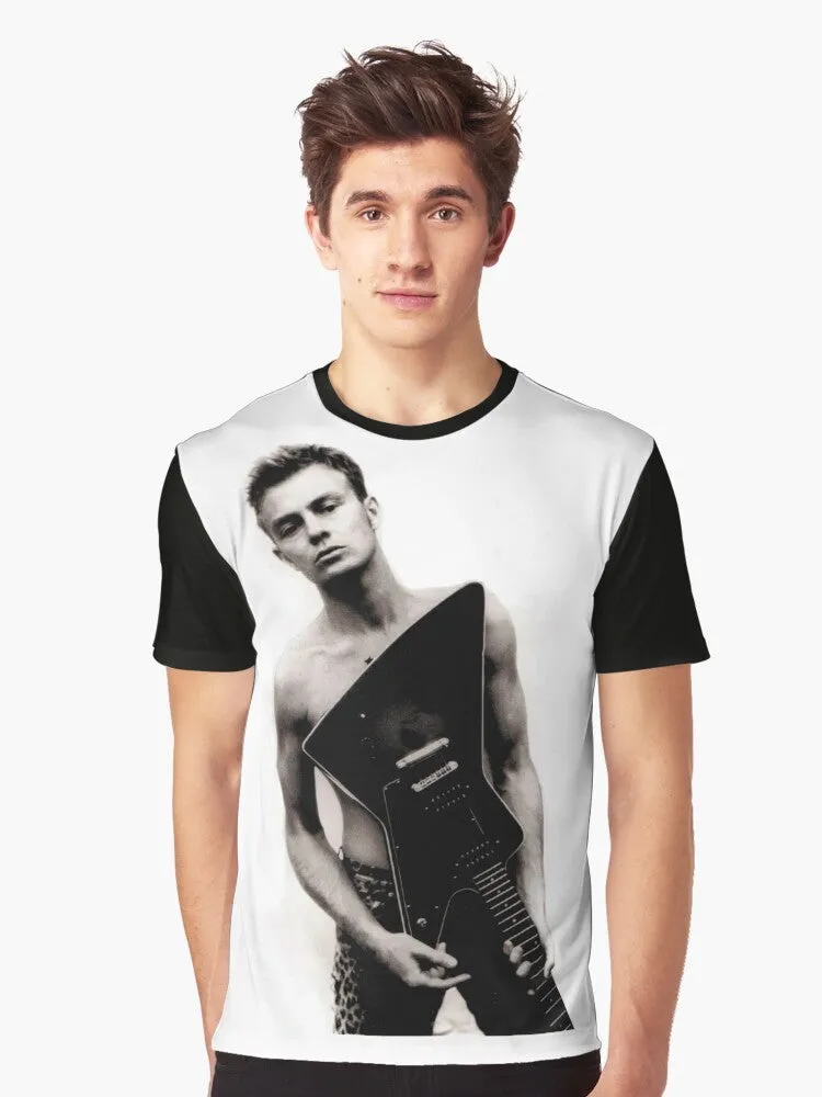 "Iconic '80s TV Show 'Neighbours' Graphic T-Shirt by Jason Donovan"
