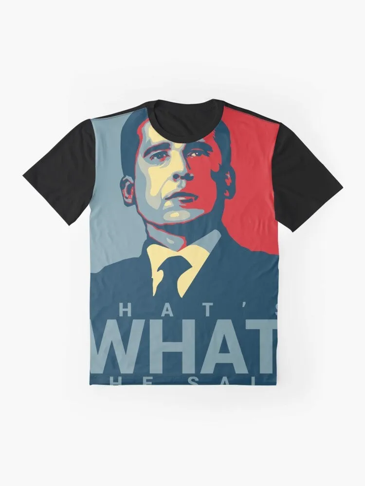 "Michael Scott 'That's What She Said' Graphic T-Shirt"