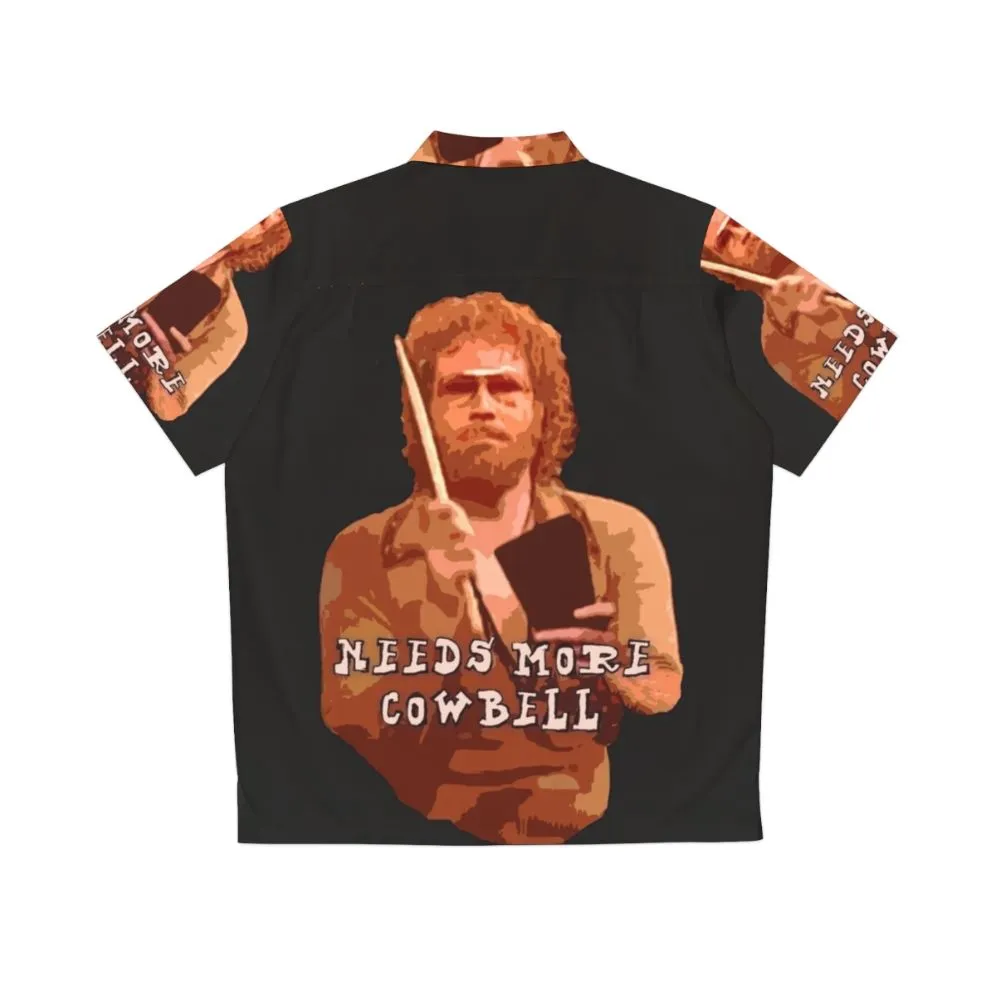 "More Cowbell" Hawaiian Shirt for SNL Comedy Fans