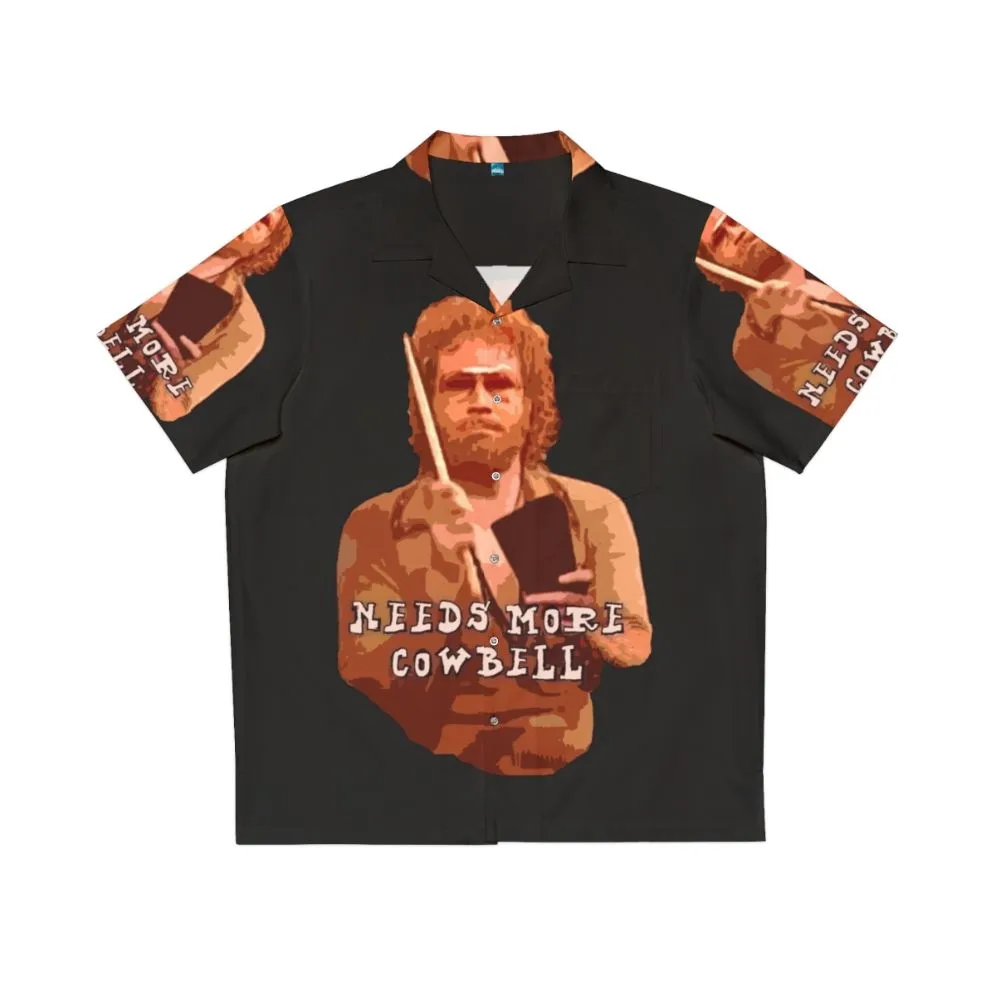 "More Cowbell" Hawaiian Shirt for SNL Comedy Fans