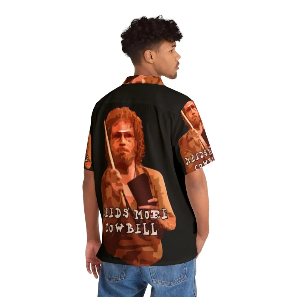 "More Cowbell" Hawaiian Shirt for SNL Comedy Fans