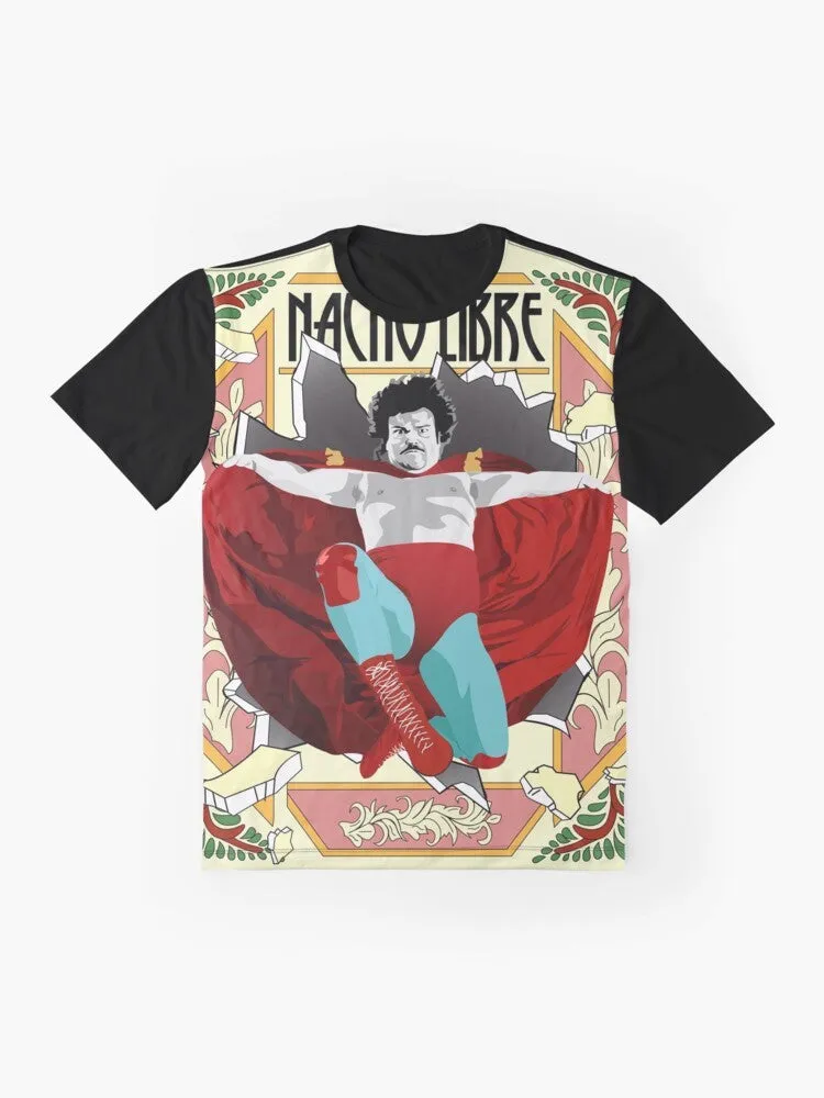"Nacho Libre Movie Graphic T-Shirt"