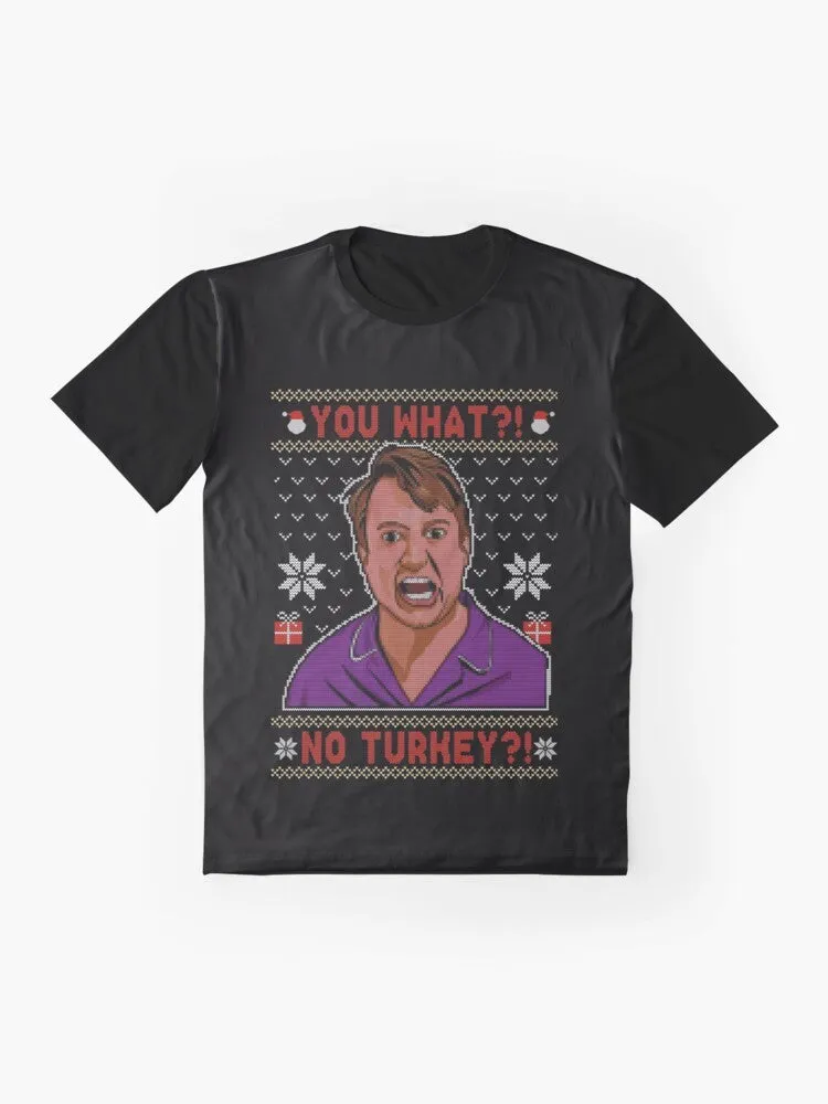 "Peep Show" Funny Christmas Graphic T-Shirt