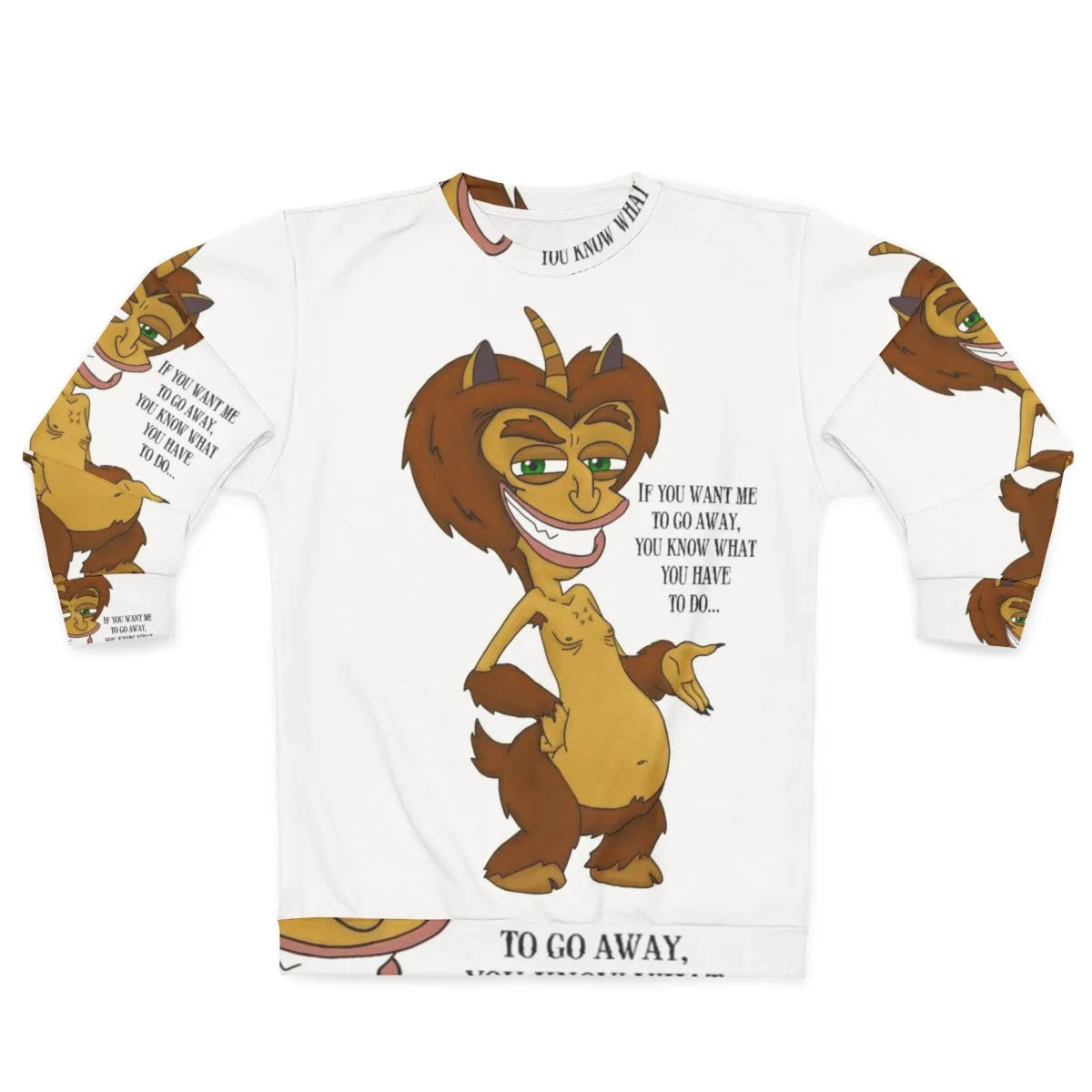 "You Know What You Have to Do" Maury Big Mouth Netflix Sweatshirt