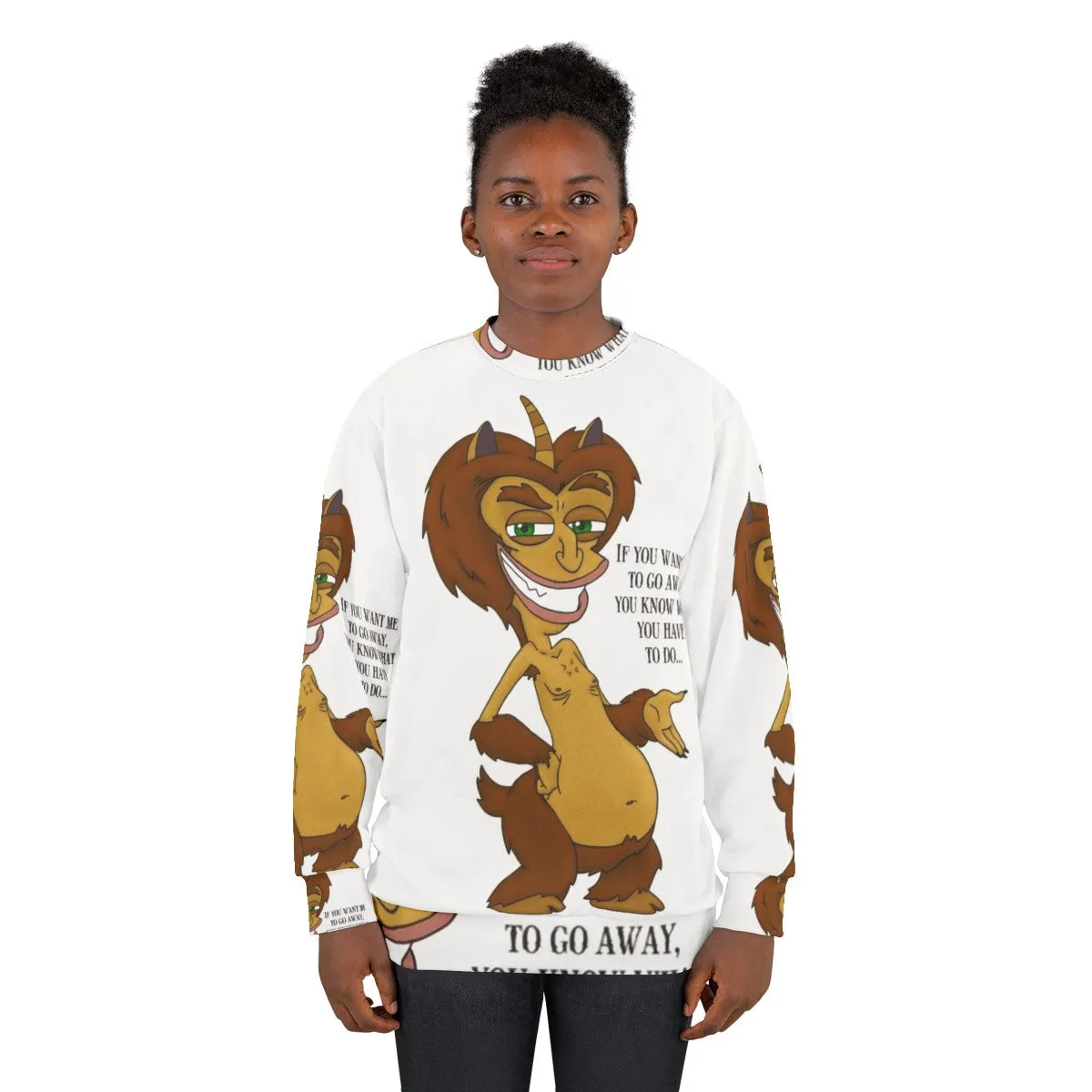 "You Know What You Have to Do" Maury Big Mouth Netflix Sweatshirt