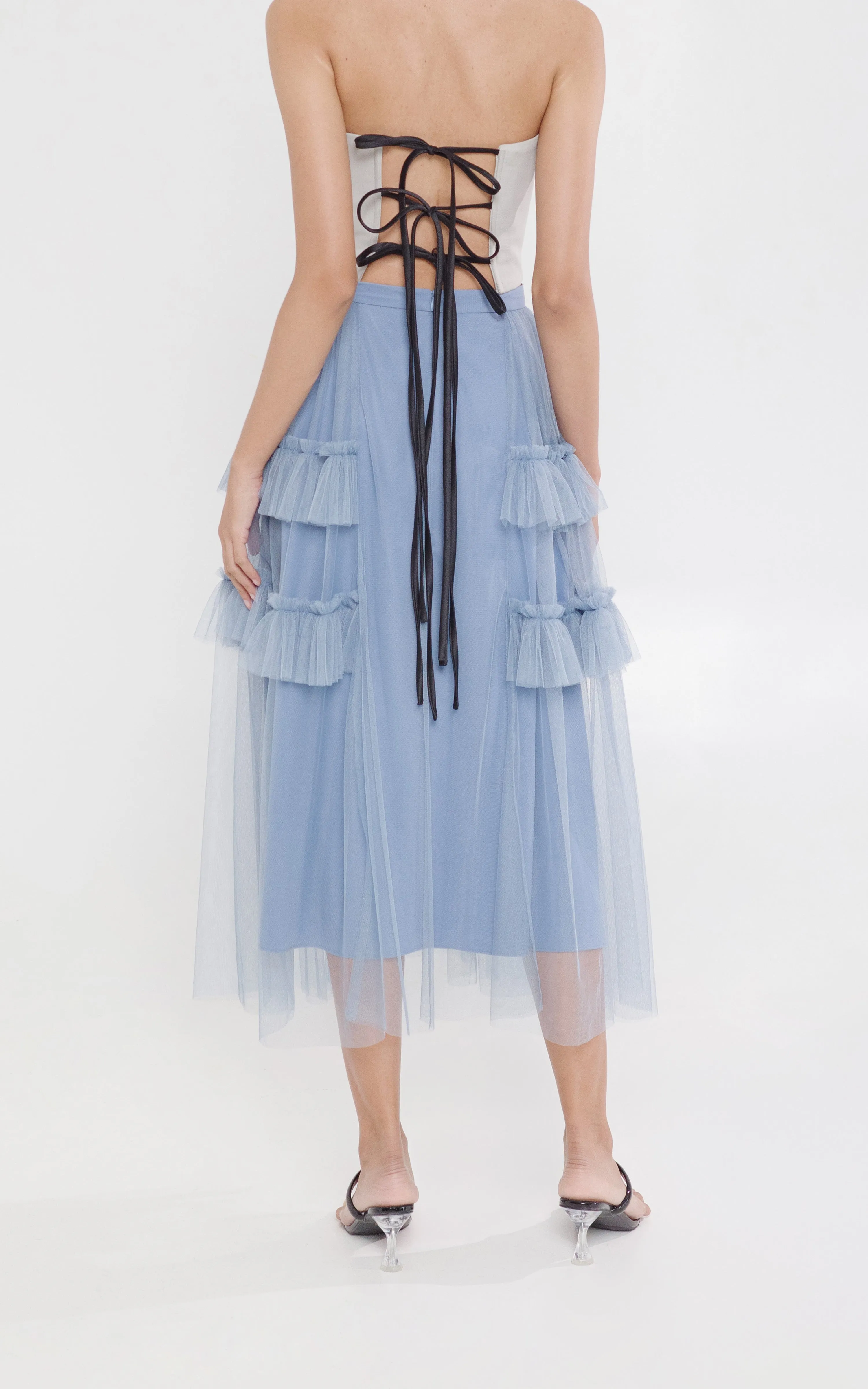 RAF X Martin Bautista Magdalena Skirt (P.Blue)