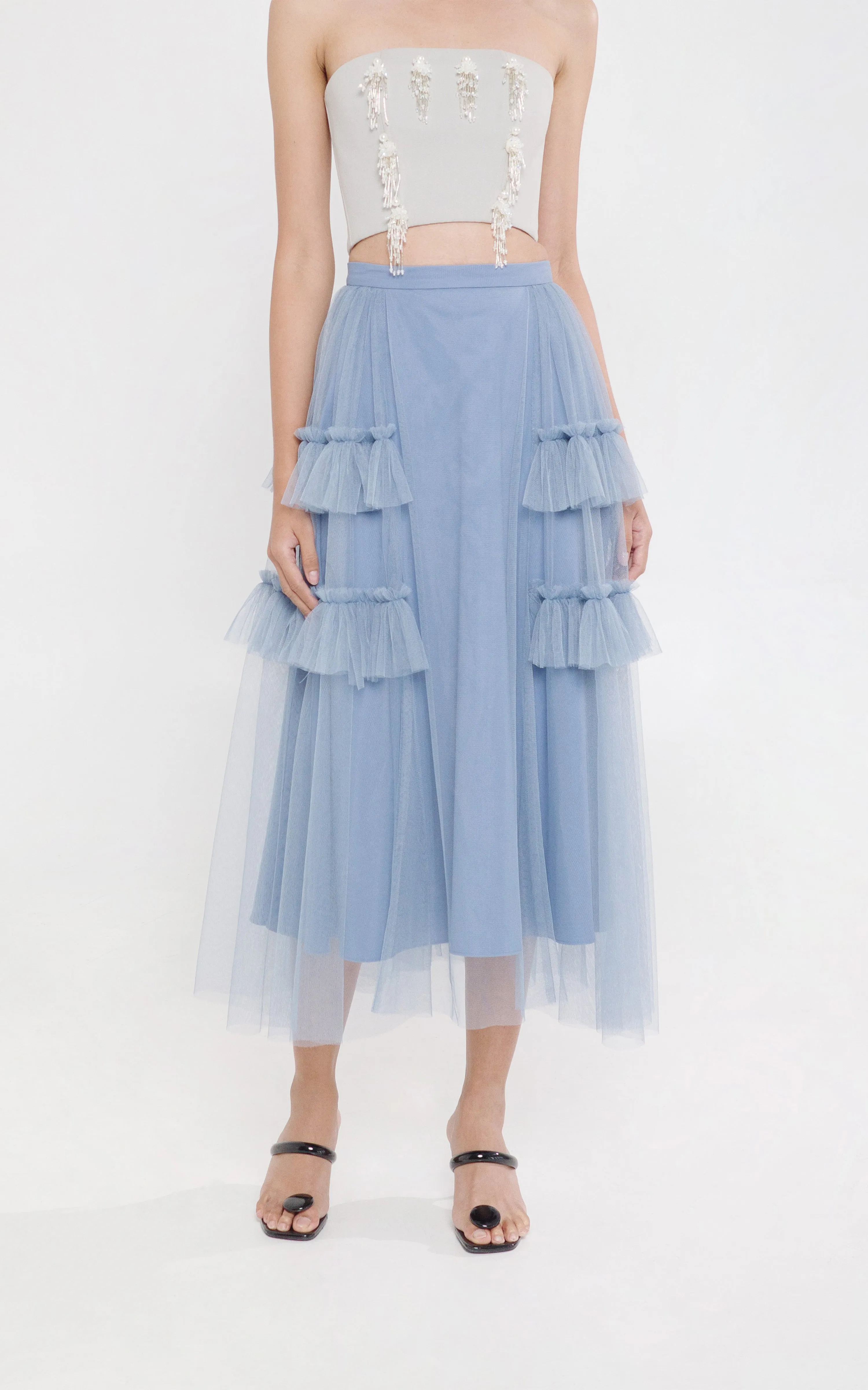 RAF X Martin Bautista Magdalena Skirt (P.Blue)