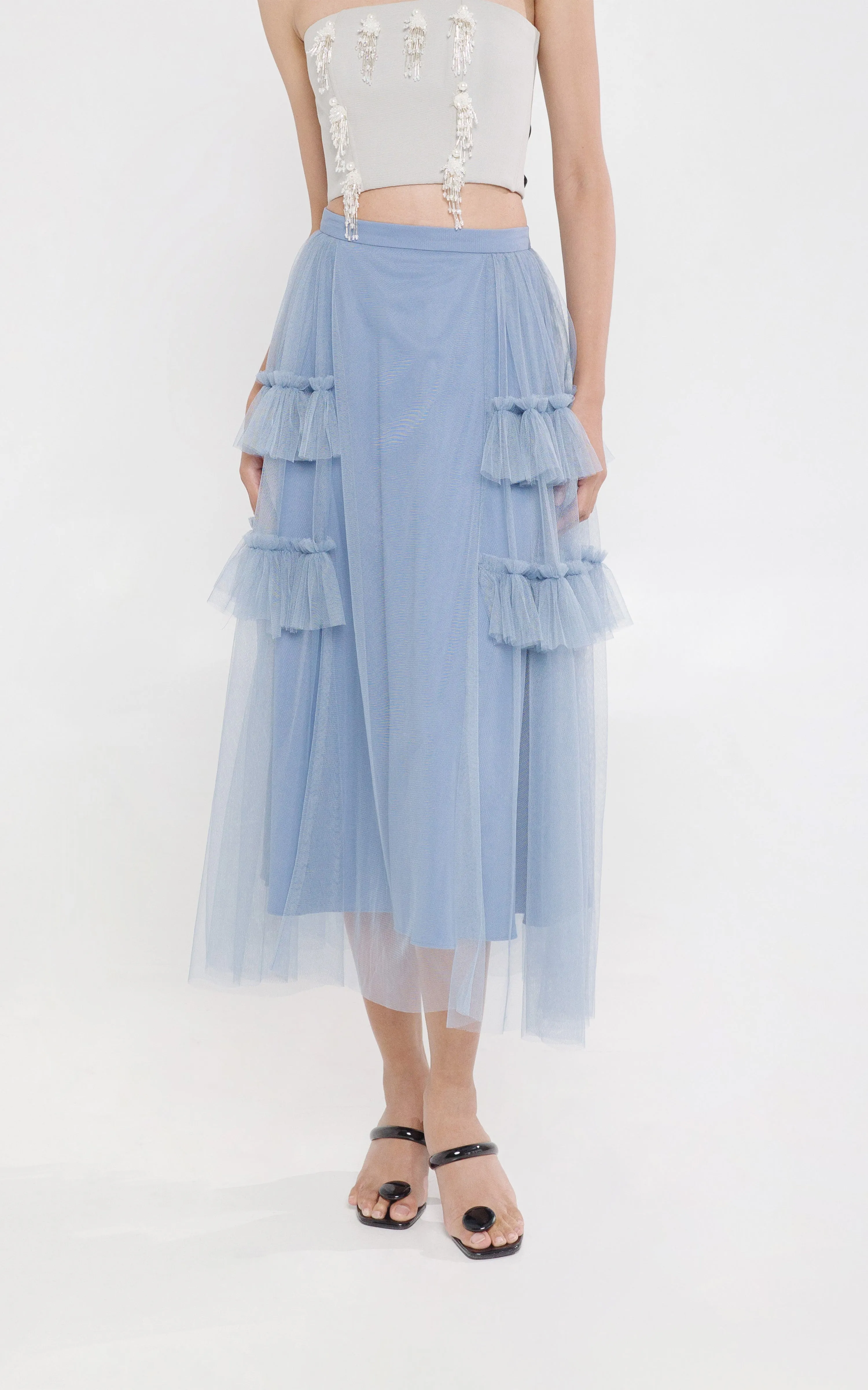 RAF X Martin Bautista Magdalena Skirt (P.Blue)