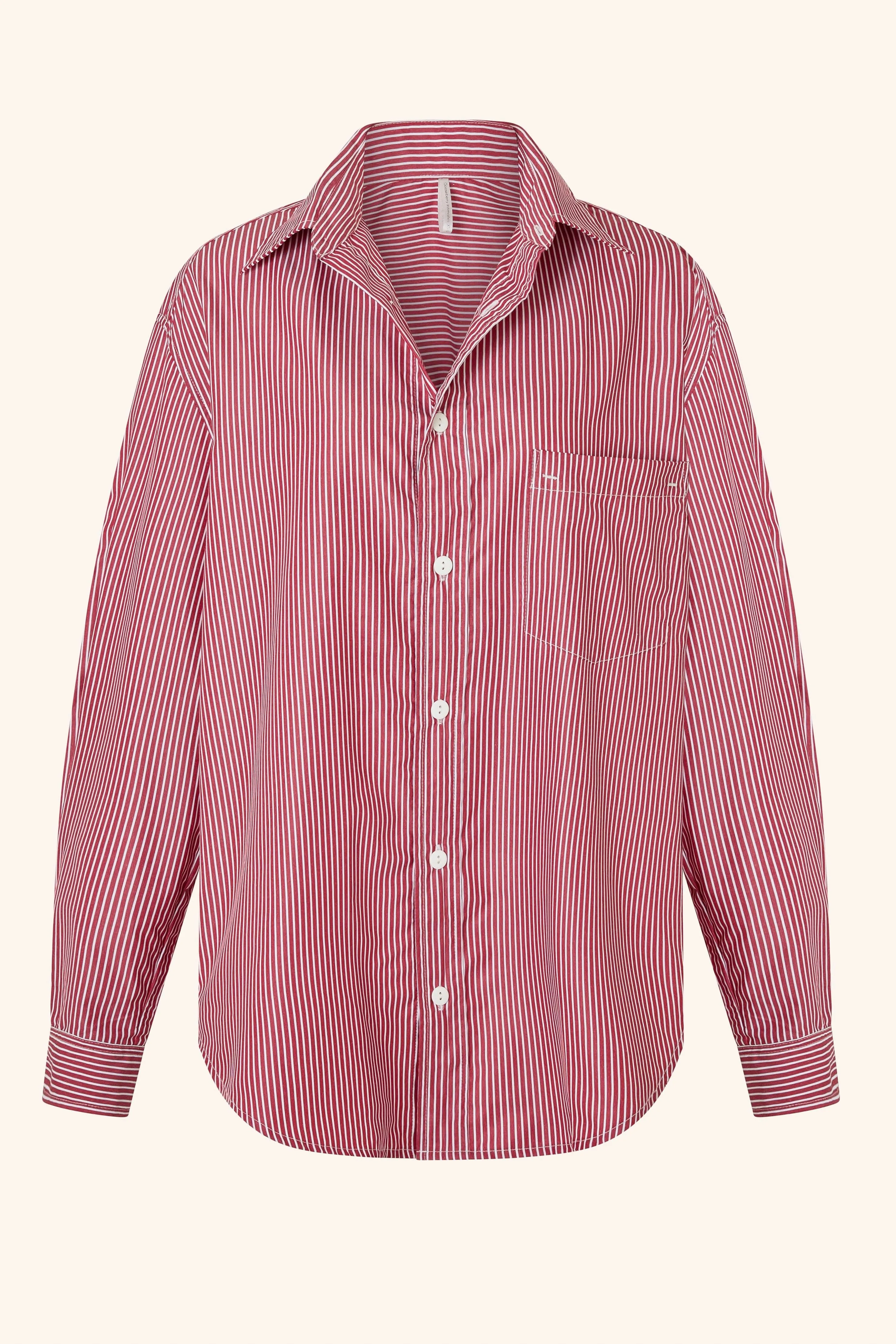 Striped Shirt Grey