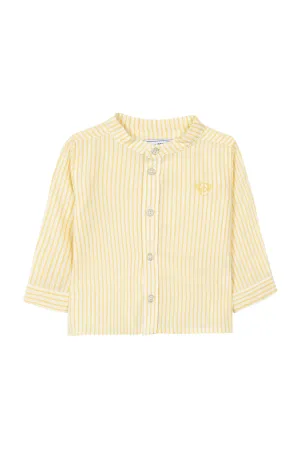 TAR Pale Yellow Striped Baby Shirt