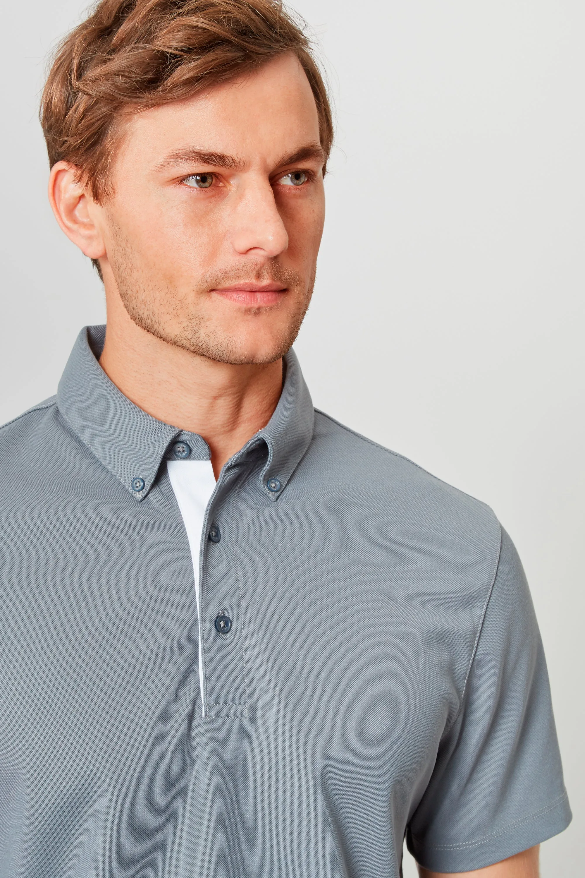 Temperature Regulating Pique Polo