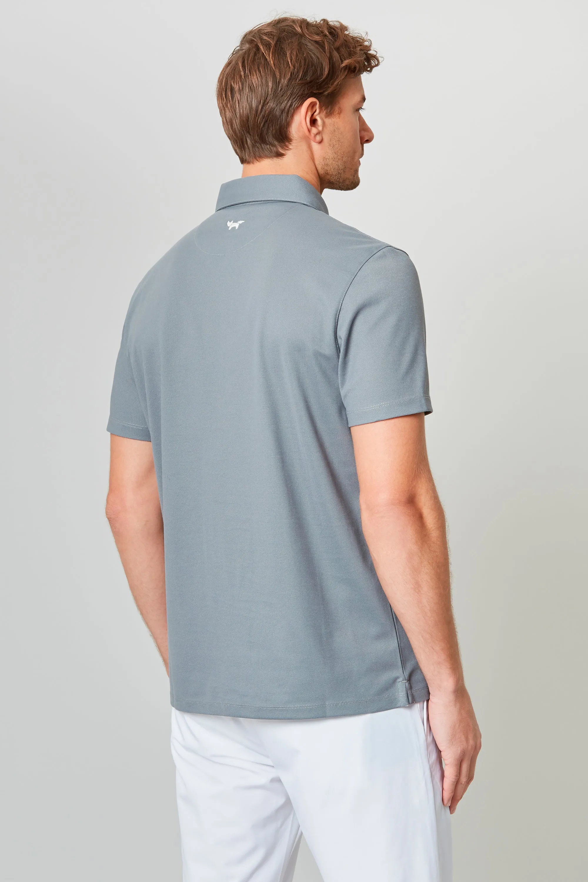 Temperature Regulating Pique Polo